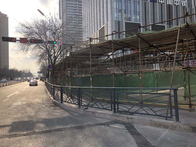 中铁大厦施工现场-3