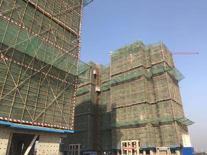 高新区人才中心施工现场