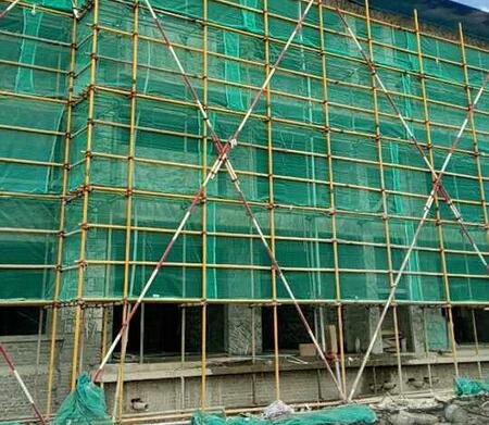 青岛某小区施工现场