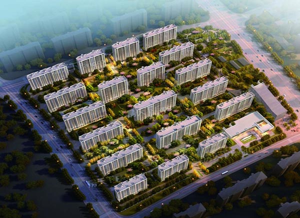 万科北辰之光施工现场